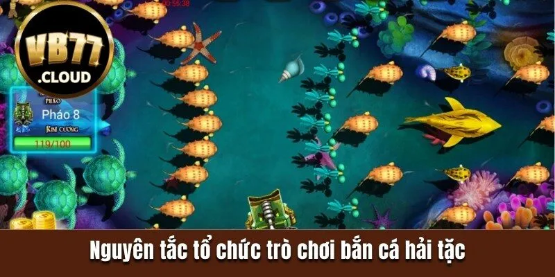 Nguyên tắc tổ chức trò chơi bắn cá hải tặc 